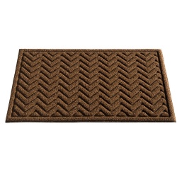 Faux grass door matS