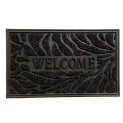 Faux grass door mat