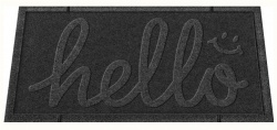 Embossed Rubber Door mat